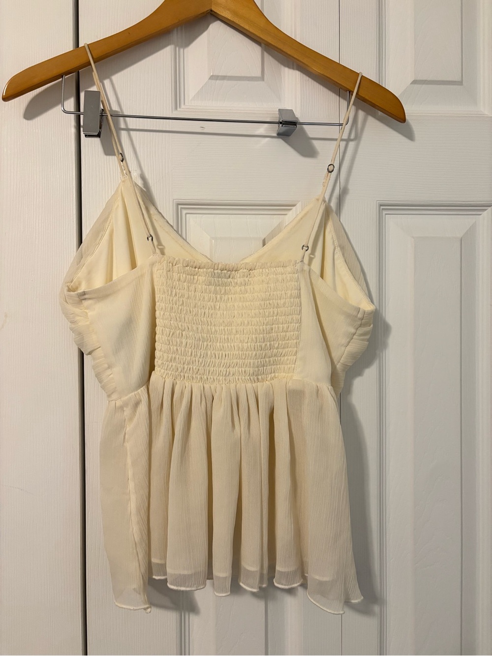 A&F Ruched V-Neck Cami WORN ONCE - Picture 6 of 7